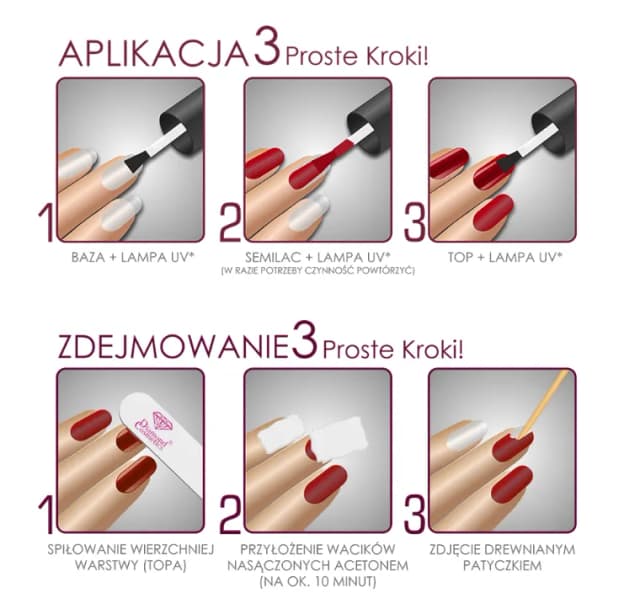 Jak wykonać manicure hybrydowy Semilac bez błędów i z łatwością Jak wykonać manicure hybrydowy Semilac bez błędów i z łatwością